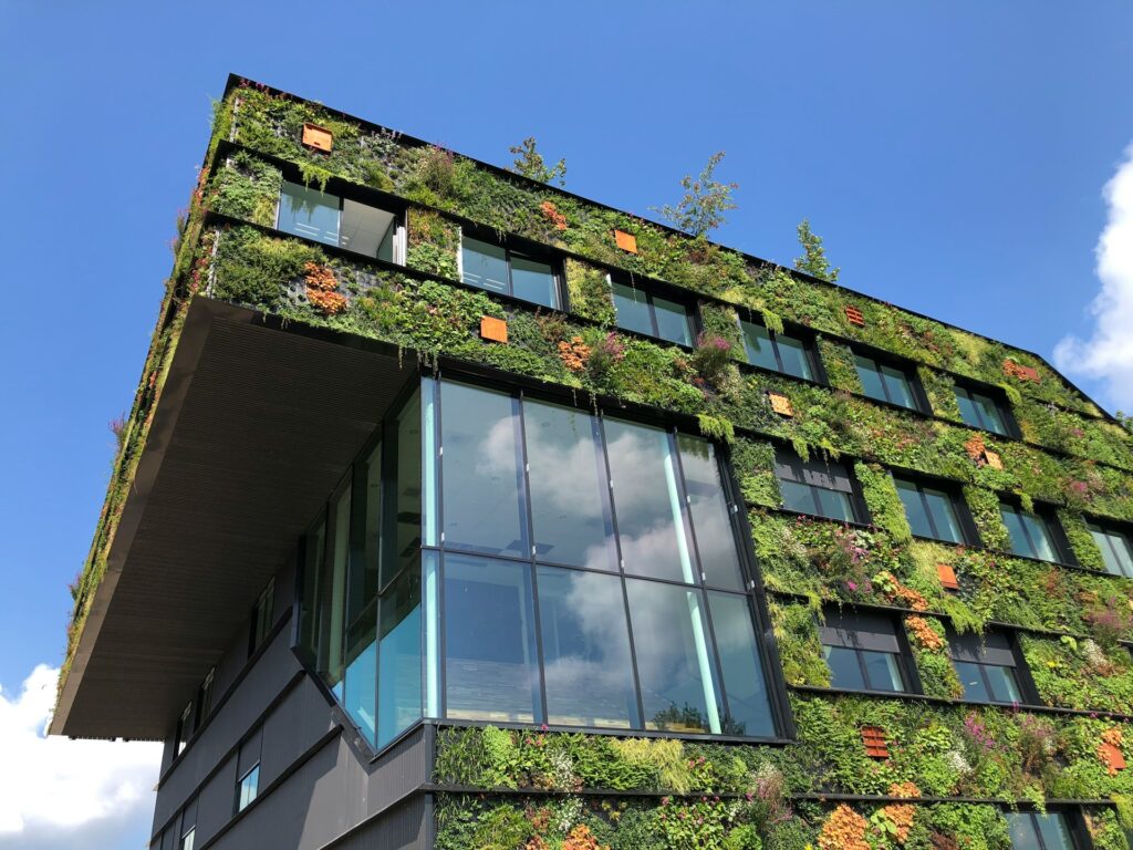 Healthy Building con giardini verticali