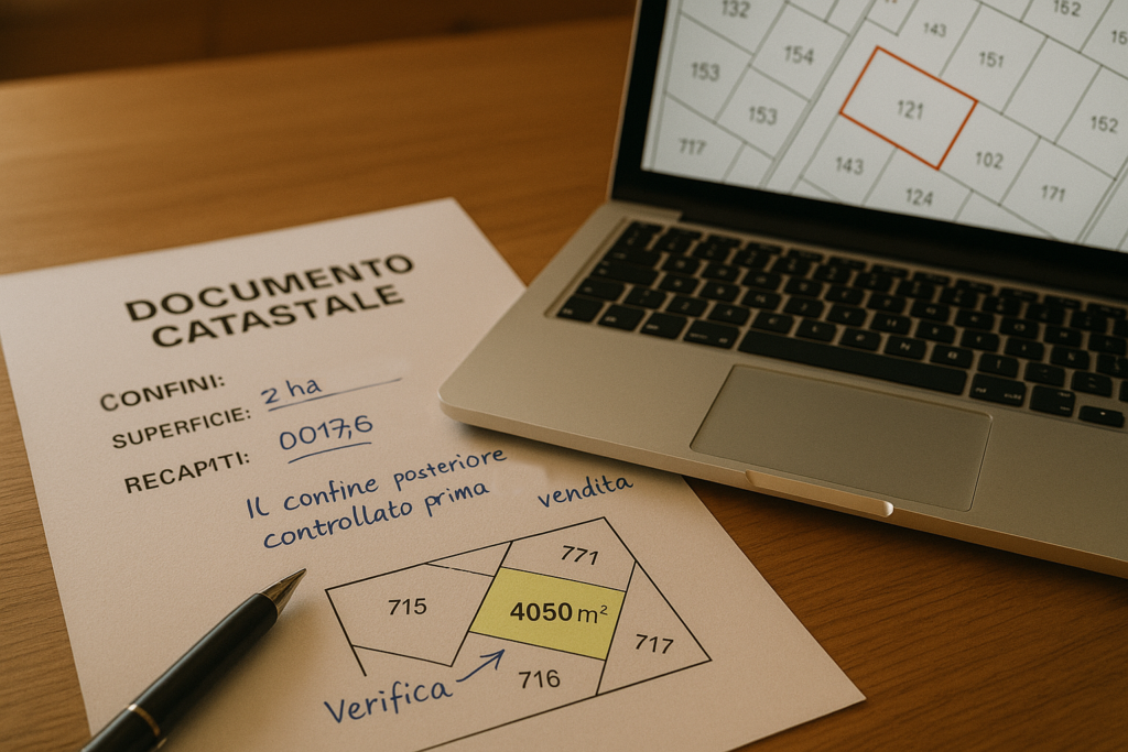 Verifica conformità catastale